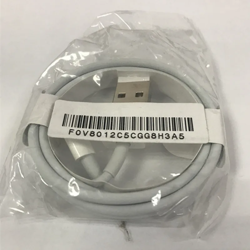 

10pcs/lot 100% Genuine Original 1m/3ft E75 Chip Data USB charger Cable For Foxconn i7 5 X usb cable For iphone x 8 6s For ios 12