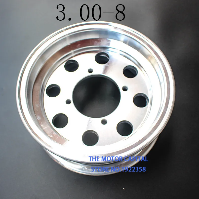 

8 Inch Electroplated Rim 2.75/3.00-8 front 3.50-8 rear aluminum wheel hub for Monkey Bike Small Monkey MotorcycleWheel Modified