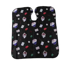 Профессиональный салон парикмахерская стрижка Парикмахерские окрашивание Покер шаблон мантия ткань накидка