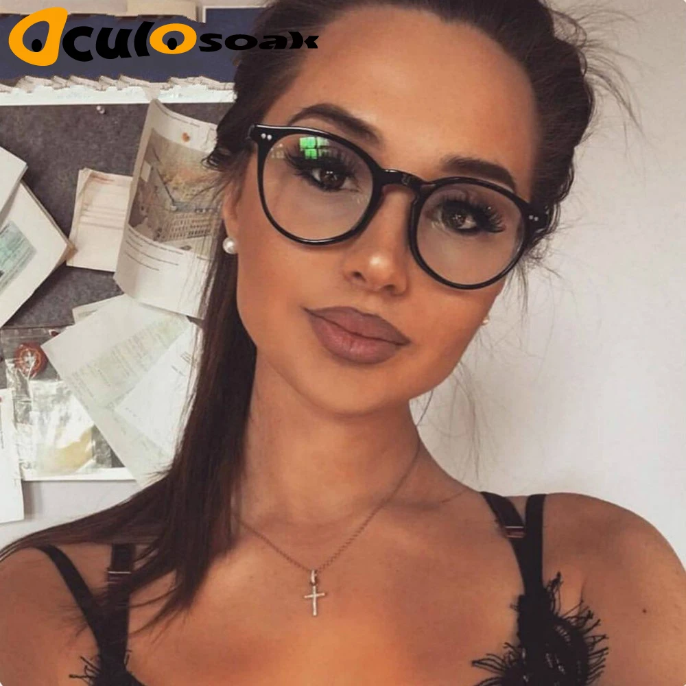 Модная брендовая оправа для очков винтажные женские очки для чтения оптические мужские компьютерные очки oculos de grau femininos с коробкой