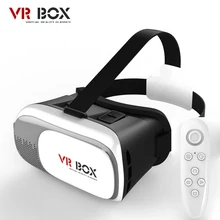 ГОРЯЧАЯ Google Картон VR BOX II 2.0 Версия VR Виртуальная реальность 3D Очки Для 3.5-6.0 дюймов Смартфон Bluetooth контроллер