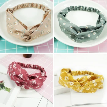 

1 pc Women and child Hair Accessories Stretch Twist Headband Stripes Turban Hair Bands Sport Yoga Head Wrap Headwear