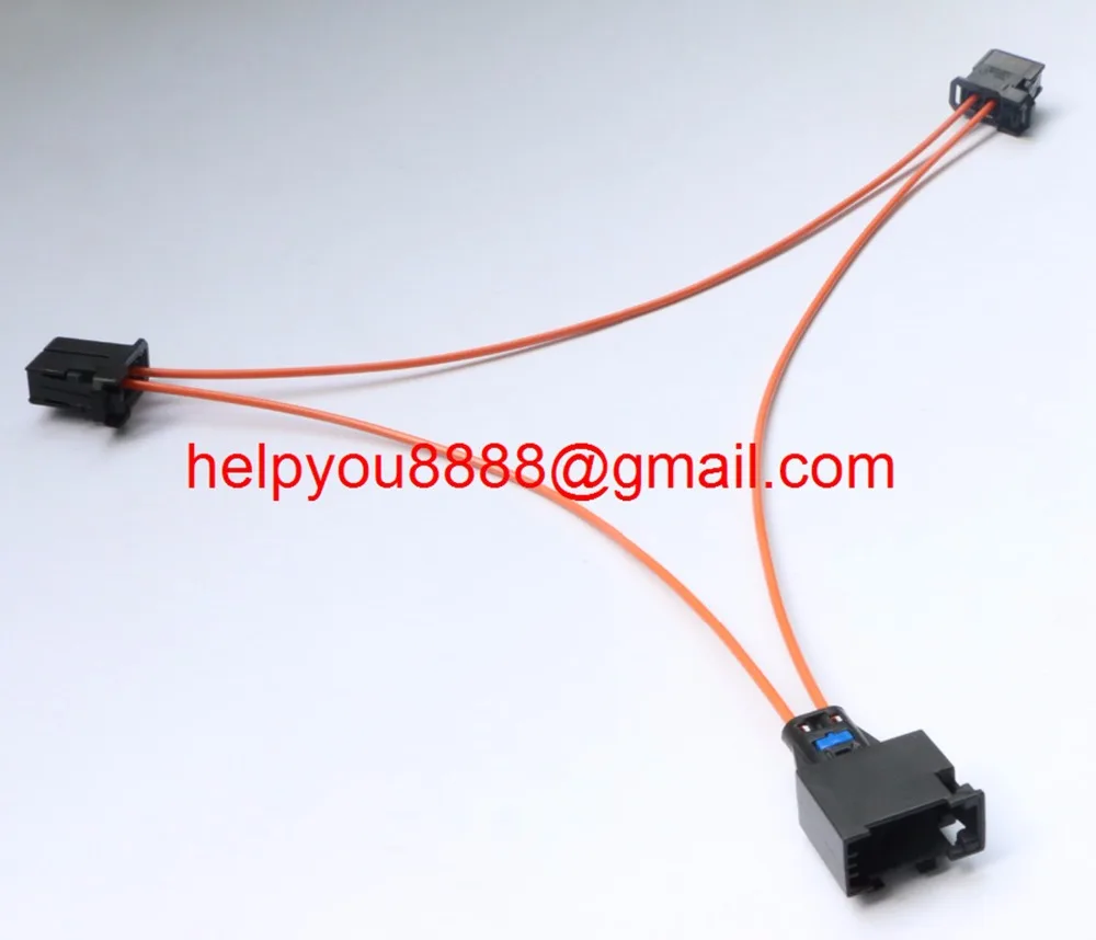 

New brand MOST Optic Fiber Jumper Cable Multimedia Connectors For Audi BMW Benz Porsche etc.