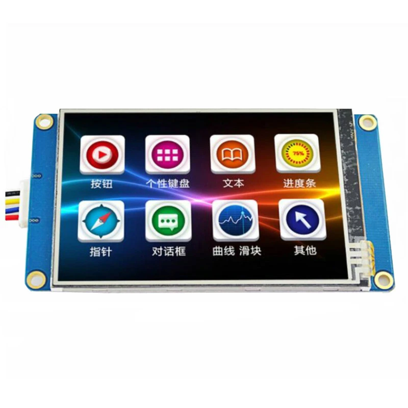 Nextion Display 3,5 pouces TFT LCD tactile Hmi Module d/'affichage 480x320 3.5 pour écran tactile résistif Raspberry Pi 3 Kit Arduino