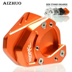 CNC алюминиевый мотоцикл Sidestand Kickstand ножная поддержка боковая подставка увеличить для Ktm 200 Duke 200 Duke