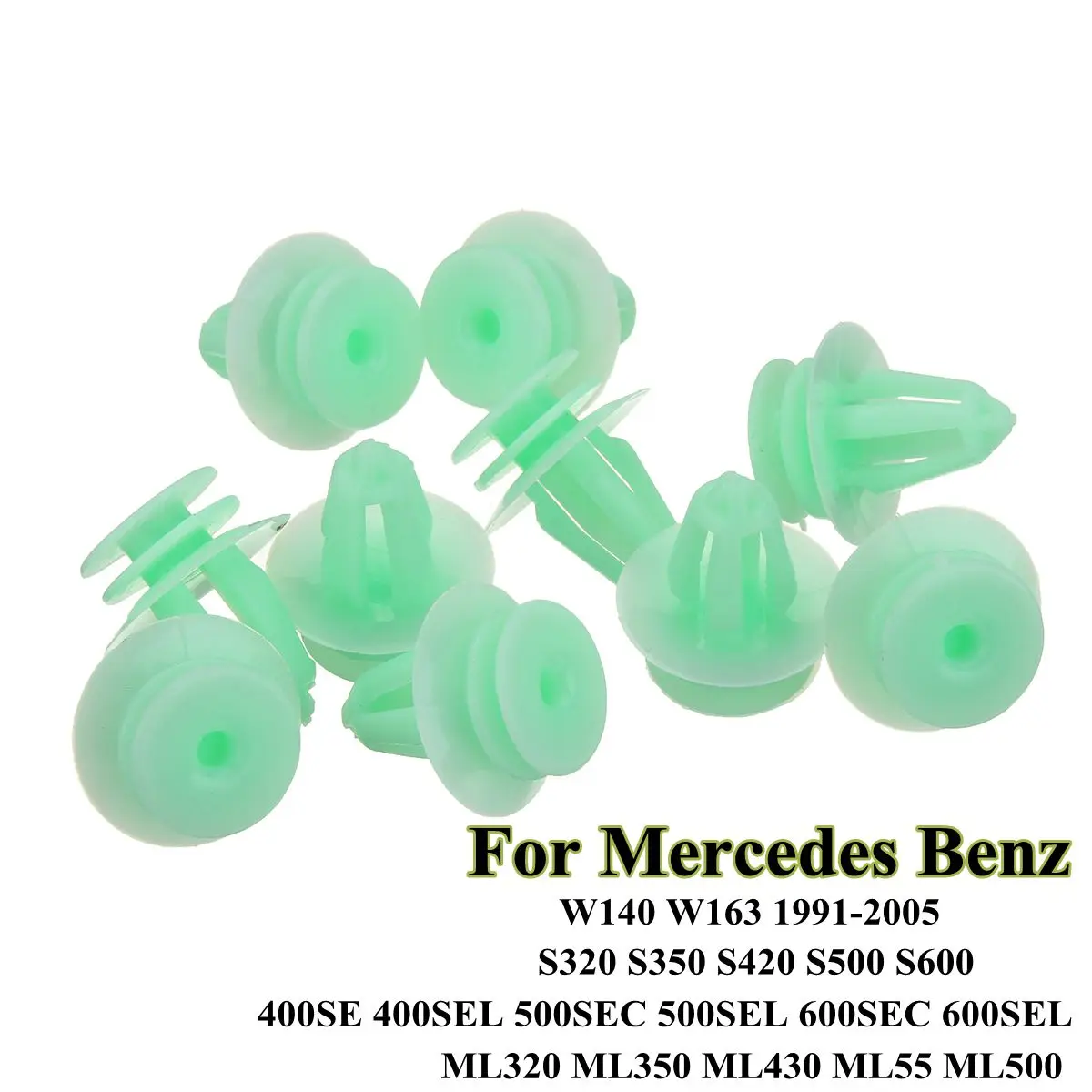 20pcs Door Trim Panel Mounting Clips For Mercedes Benz W140 W163 S320