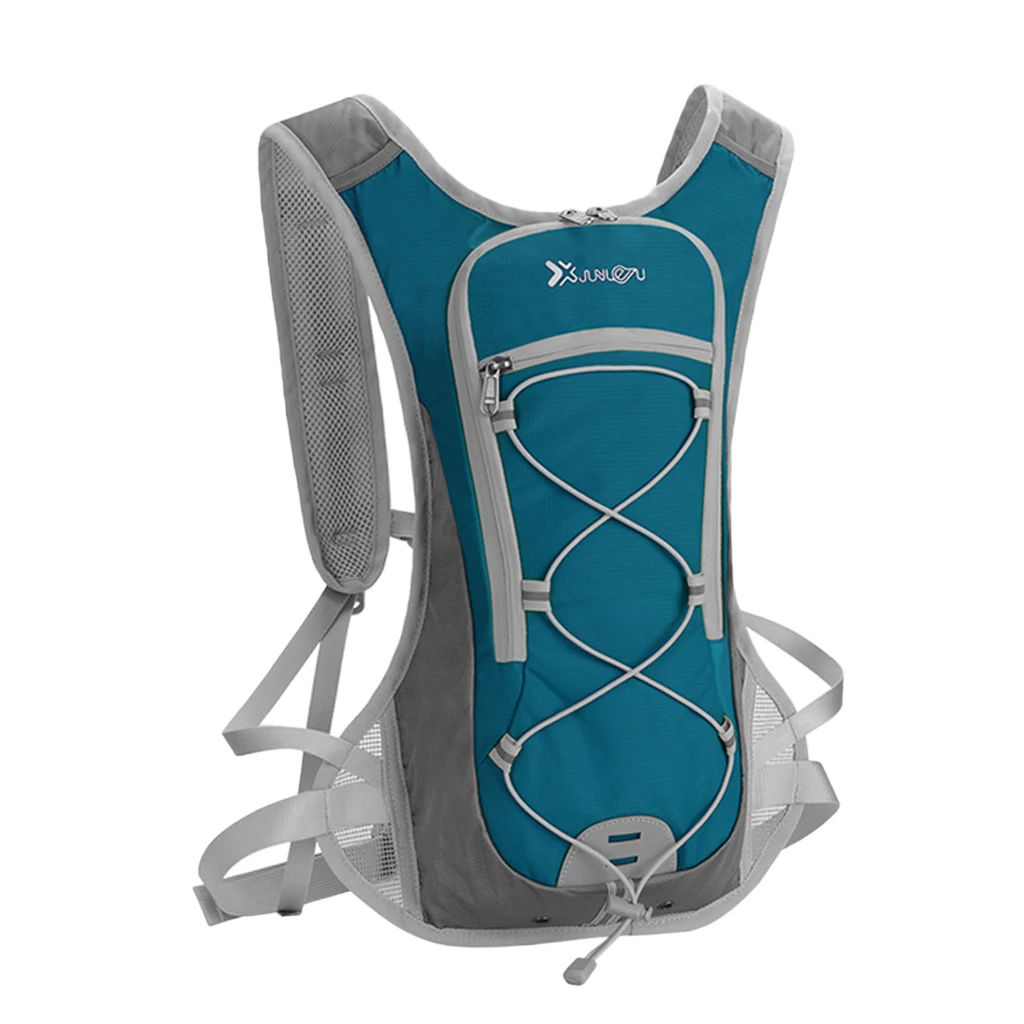 2L Water Backpack Hydration Pack Camping Water Bladder Bag Pouch Waterproof Nylon for Outdoor Sports Hiking Climbing Cycling