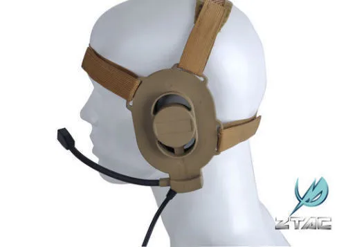 Z Tactical Bowman Evo III Headset Airsoft Mic Radio Boom 3 TAN zTactical Z0271