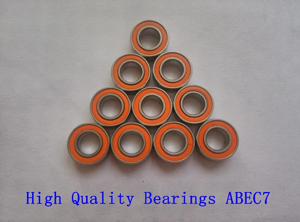 

Free shipping 10PCS 3X10X4mm S623 2RS CB ABEC7 LD 3x10x4 Stainless steel hybrid ceramic ball bearing