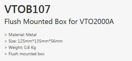 VTOB107 Features