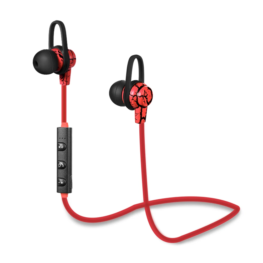Беспроводные Bluetooth наушники S6 спортивные вкладыши стереогарнитура с басами