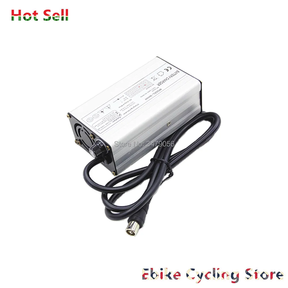 Бесплатная доставка Ebike зарядное устройство 7S 10S 13S 14S 24v 36v 48v 52V 2A 2.5A 3A 4A с DC XLR RCA