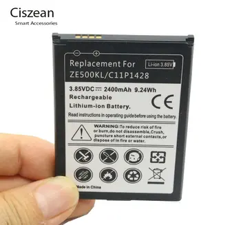 

Ciszean 20x 2400mAh Replacement Battery For Asus Zenfone ZE500KL ZE500KG C11P1428 Batteries