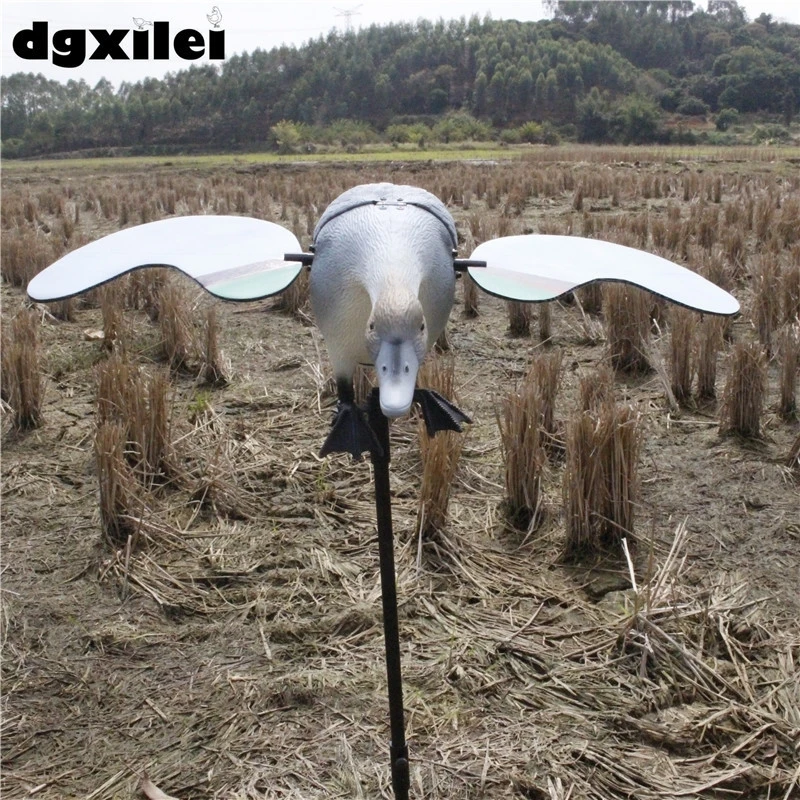 

Hunting Factory Directly Sell Dc 6V Pintail Remote Control Eco-Friendly Paint Duck Decoys Spinning Wings From Xilei