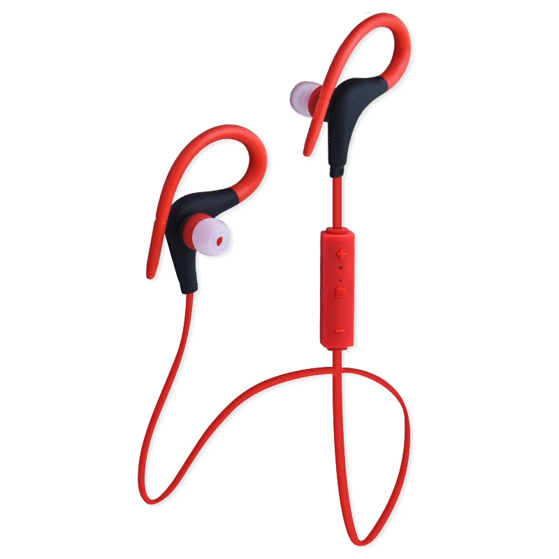 

Brand BT-1 Wireless Sports Earphone Bluetooth 4.1 Ear Hook Headset  Stereo Music Handfree Earbuds Noise Reduction With MIC