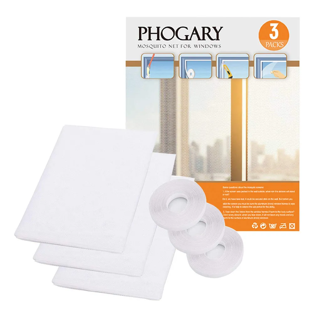 

3PC Baby Summer Anti-Mosquito Net Diy Gauze Element Curtain Baby Care