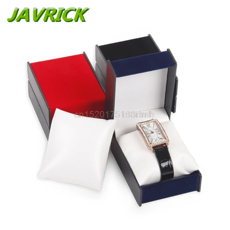 

Free delivery Deluxe Velvet Wrist Watch Storage Holder Display Display Case Organizer Box Gift