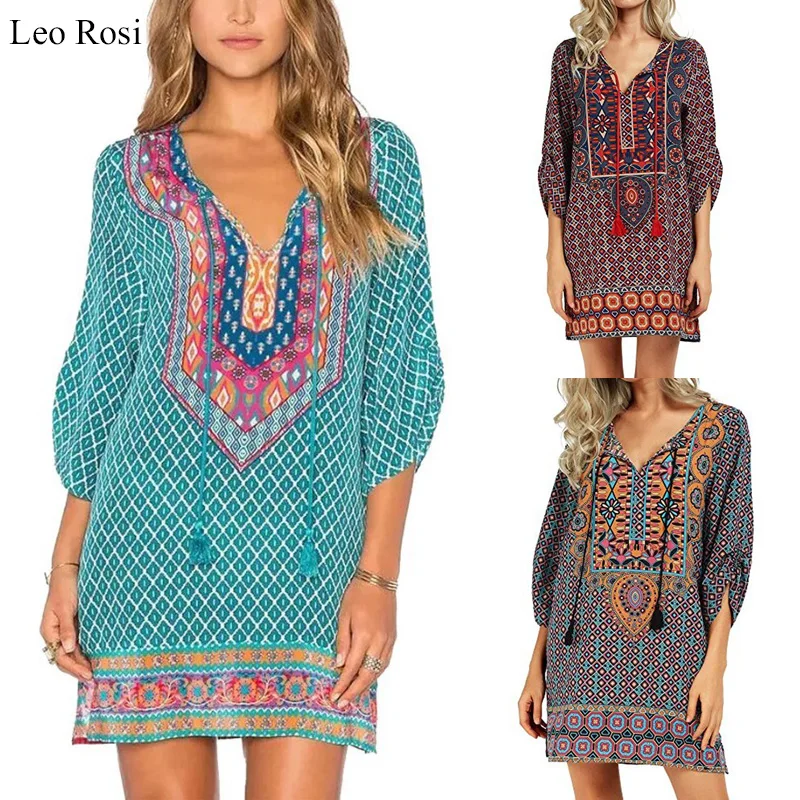 Leo Rosi burgundy v Neck dress floral print tie back surplice wrap holiday women dress 2019 summer ruffle hem boho dress DT35
Leo Rosi burgundy v Neck dress floral print tie back surplice wrap holiday women dress 2019 summer ruffle hem boho dress DT35