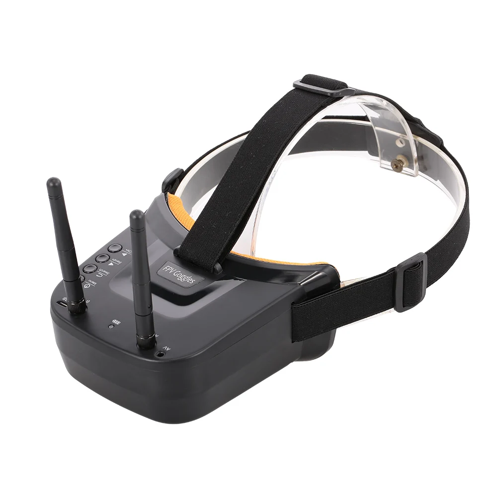 Мини FPV VR Goggles 3 дюйма 480*320 дисплей 5,8G 40CH автоматический поиск встроенный аккумулятор 3,7 V 1200mAh для FPV квадрокоптера дрона
