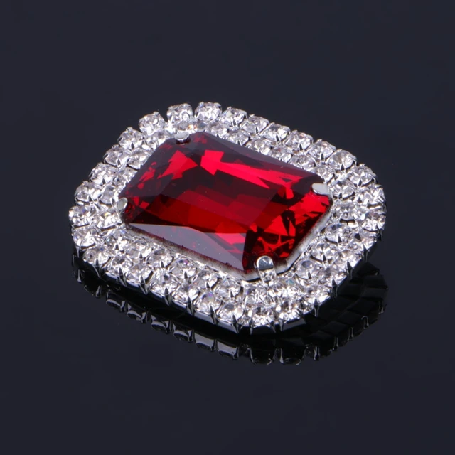 1 Pair New Shoe Clips Shoe Decorations Acrylic Rhinestone Alloy Glass Wedding Boot Jewelry Shoe Accessories 4