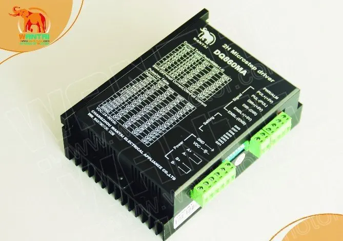 

Free shipping Wantai Stepper Motor Driver DQ860MA 80V 7.8A 256Micro CNC Router Mill Cut Laser Engraving Grind Foam Model Number