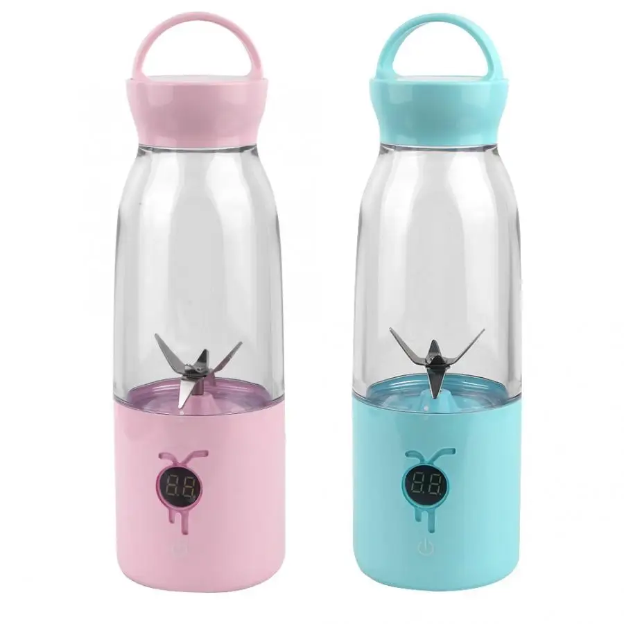 

420ml 2 Colors Portable Blender Mixer Portable Mini Juicer Juice Machine Smoothie Maker Household Small Juice Extractor