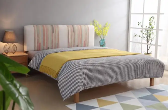 Луи мода мебель аксессуары прикроватная Подушка скандинавские односпальные кровати татами
