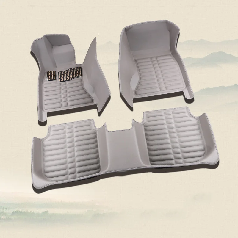  car floor mat auto accessories foot mats for mercedes benz gle w167 glk x204 gls x166 ml w164 w166