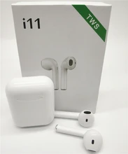 I11 TWS Bluetooth 5.0 bezprzewodowe słuchawki douszne mini słuchawki douszne i7s z mikrofonem do iPhone X 7 8 Samsung S6 S8 Xiaomi Huawei LG