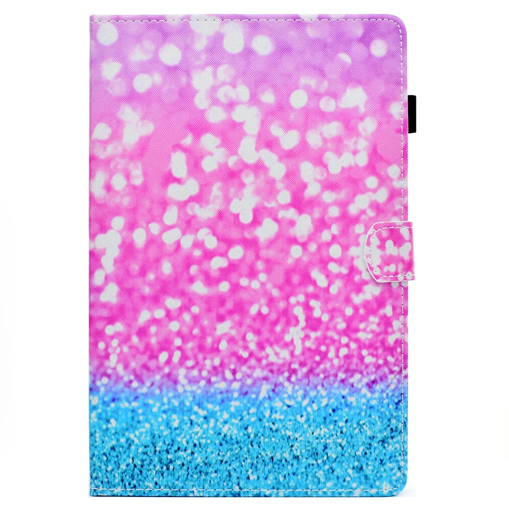 Модный чехол для планшетного ПК с рисунком Samsung Tab A 10 1 P580 P585 умный флип подставкой