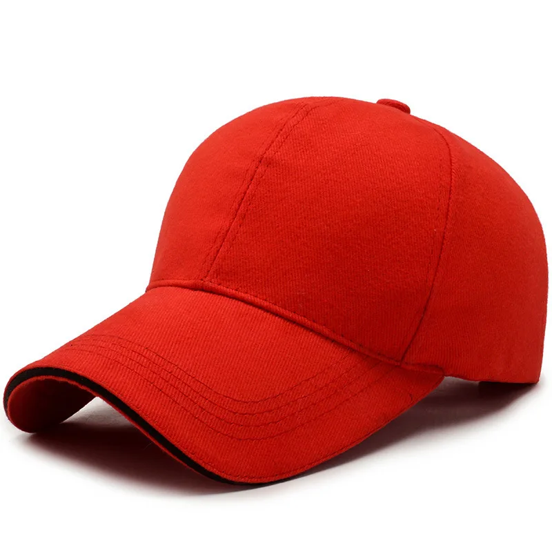 Бейсбольная кепка для мужчин и женщин, Классическая хлопковая кепка для папы, одноцветная Кепка с низким профилем