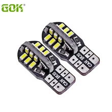 100 X T10 led canbus W5W T10 24smd 3014 led Canbus NO ERROR Авто t10 24led ламповый индикаторный светильник для парковки белый светильник