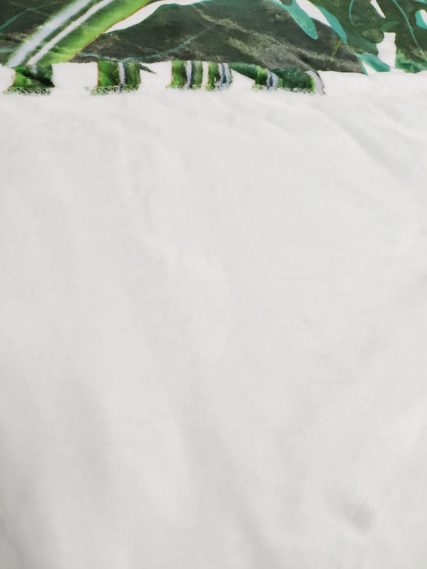 Флисовое одеяло с принтом в виде зеленых растений|personalized fleece blanket|bed blanketfleece blanket |