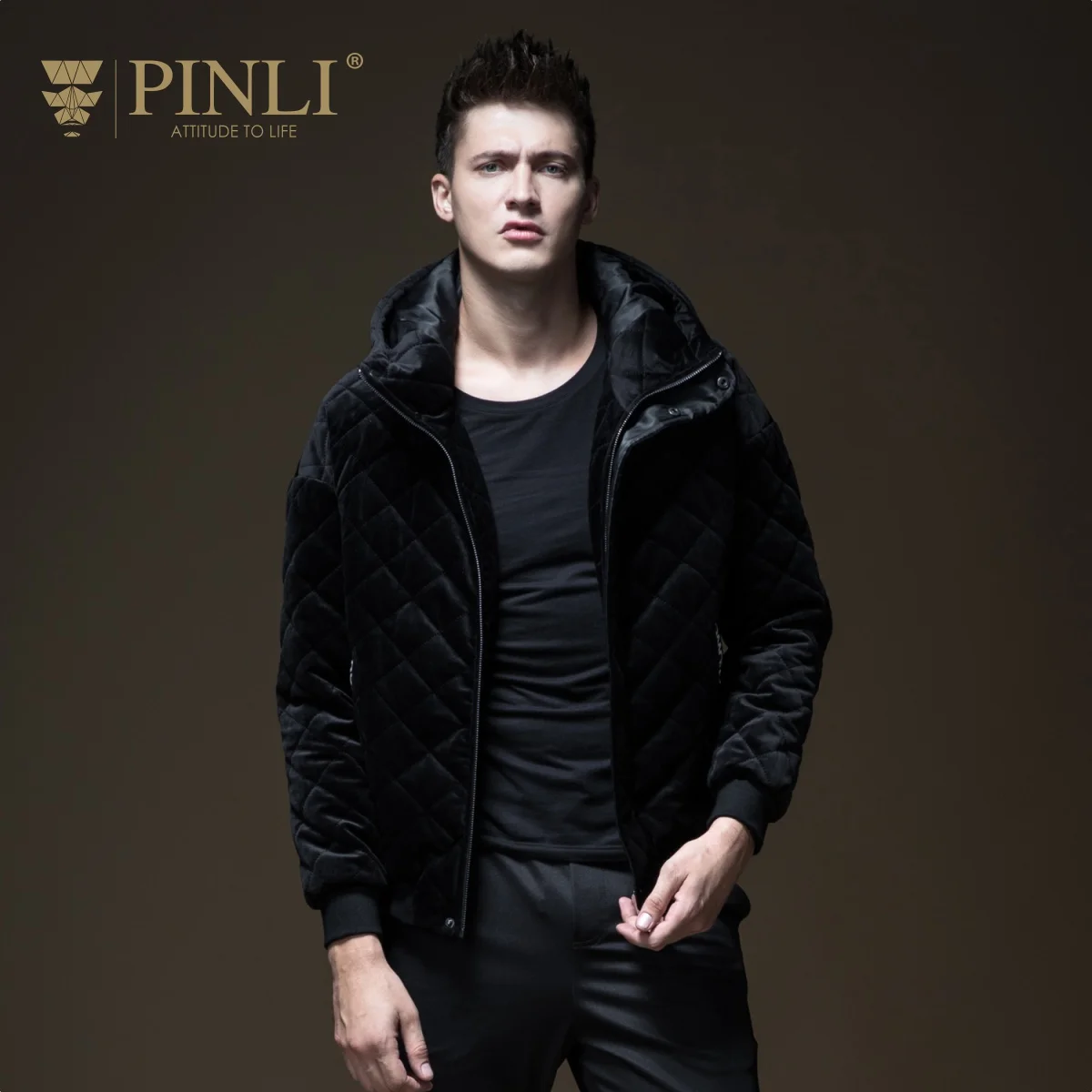 Однотонная куртка в стиле милитари 2019 реальная мужская Casaco Pinli новая осенняя