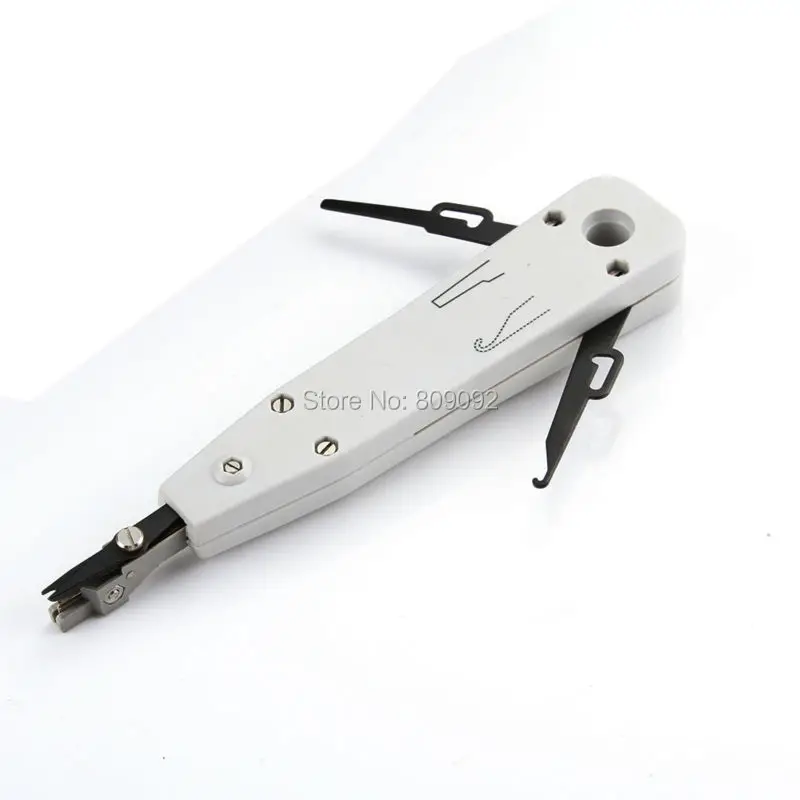 

Newest Professional Telecom Phone Cable Cat5 RJ11 RJ45 Network Punch Down Impact Network Tool Wire Cut Tool Insertion