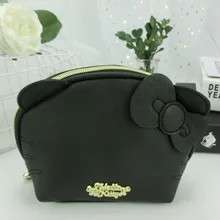 Клатч kitty hello kitty, одноцветная сумка для хранения на молнии, XW-230