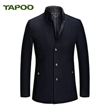 TAPOO brand clothing 2017 fashion autumn and winter woolen clothing men’s jacket wool coat coat 728