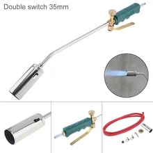 Double Switch Type Liquefied Gas Torch Welding Spitfire-Gun Support Oxygen Acetylene Propane for Barbecue / Hair Removal