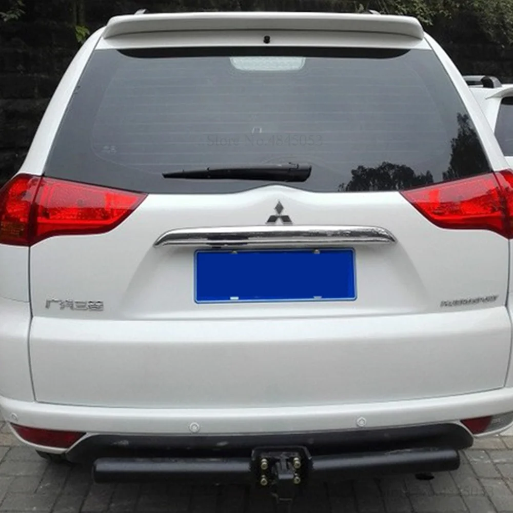 AITWATT для Mitsubishi Pajero Sport 2006 2019 автомобильный черный Задний спойлер АБС пластик