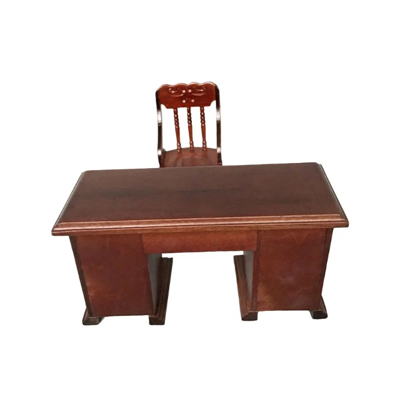 dolls house dining table and chairs