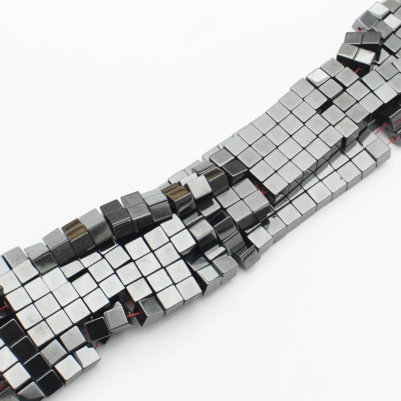 

Magnetic Hematite Cubic Beads 3,4,6mm 15inch per strand ,For DIY Jewelry making !We provide mixed wholesale for all items !