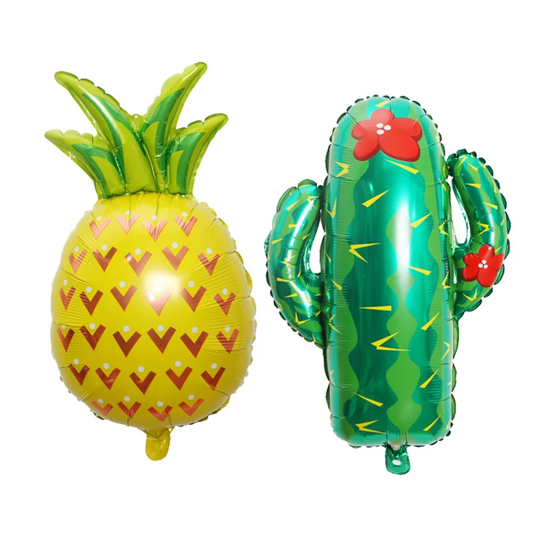 

Watermelon Cactus Pineapple Strawberry Foil Balloon Summer Party Fruit Decorative Balls Decoration Crafts Home Decor