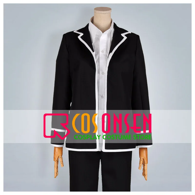 

COSPLAYONSEN Code Breaker Rei Ogami Cosplay Costume Black Suit Set Any Size