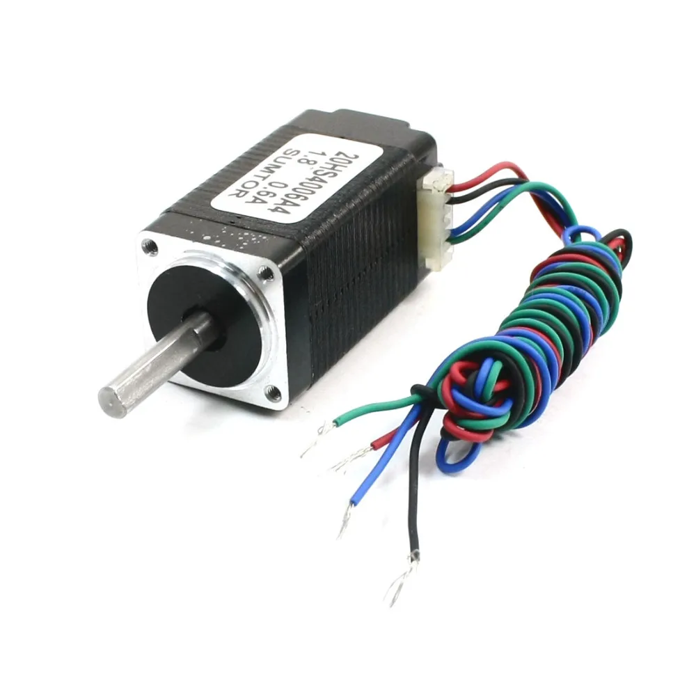 

UXCELL NEMA 8 2 Phase Mill Robot Lathe CNC Stepper Motor 40mm 0.6A 3.7oz.in