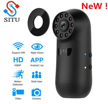 

Mini Camera Wifi P2P IP Night Vision Secret Camera Full HD 1080P Micro Camera Small Motion Detection Cam Support Hidden TF Card