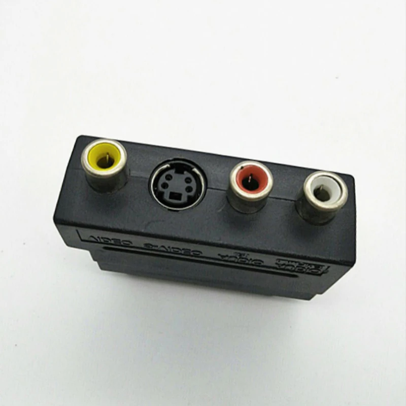 RGB Scart на композитный 3RCA S видео AV ТВ аудио адаптер или DVD рекордер телевизор