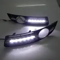 1 set car styling For VW Volkswagen Passat B6 2007 - 2011 driving LED DRL lamp Driving Daytime Running Light Warning Light