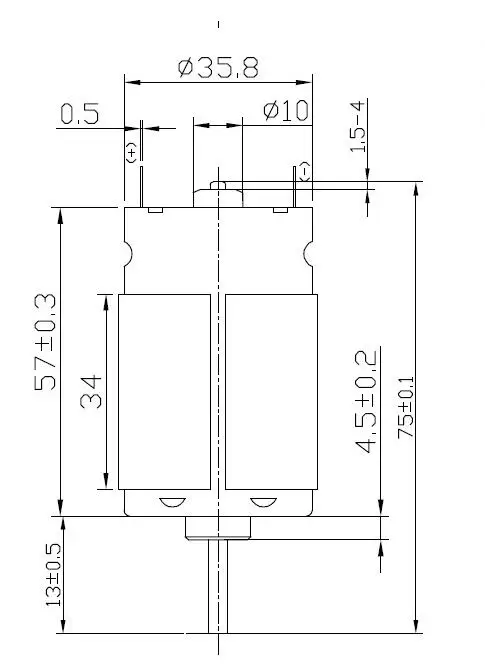 RS555 DC хобби мотор турбины генератор 6 V/12 V/24 V 3000 об/мин/4500 об/мин/6000 об/мин/7500 об/мин/9000 об/мин/12000 об/мин/15000 об/мин/18000 RPM Высокий крутящий момент