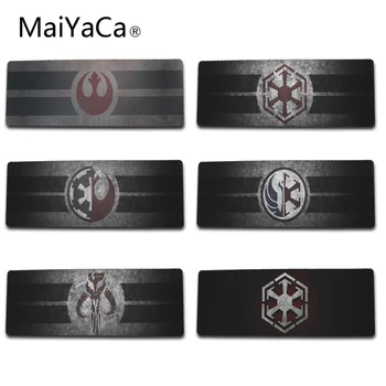 

MaiYaCa 90*30cm Movies Logo Gaming Overlock Edge Mouse pad Good Movies Rubber Keyboard
