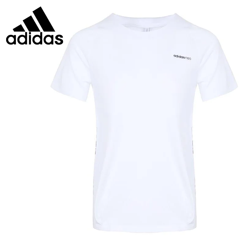 Новое поступление оригинальных женских футболок с коротким рукавом Adidas Neo Label W CS